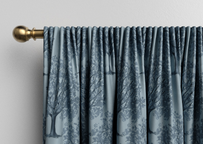 Classic Woodland, Monochrome - Made to Measure Curtains - Image 9